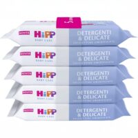 HiPP Salviette Neonato Plastic-Free - Maxi Scorta 720 Pezzi - Delicate e Naturali - Ideali per Pelli Sensibili - Qualità HiPP - immagine 2