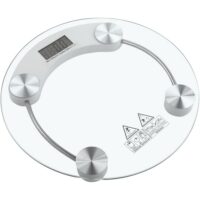 Bilancia Pesapersone Digitale - Vetro Temperato Ultra Resistente - Portata 150kg - Display LCD HD - Design Moderno e Sottile - immagine 2
