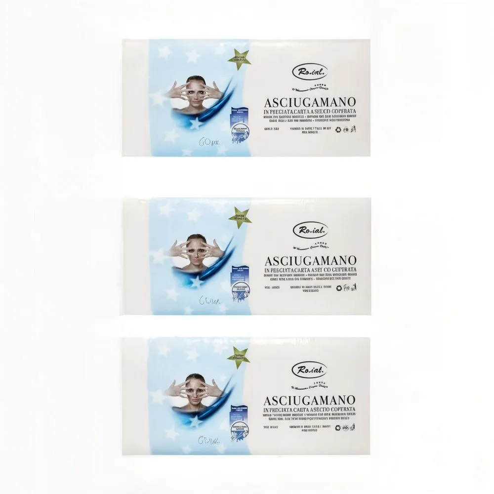 22212-jpg.webp Asciugamani Carta a Secco Ro.Ial - Goffrati Alta Assorbenza - 180 Pezzi - Qualità Professionale per Centri Estetici e Saloni - immagine 1