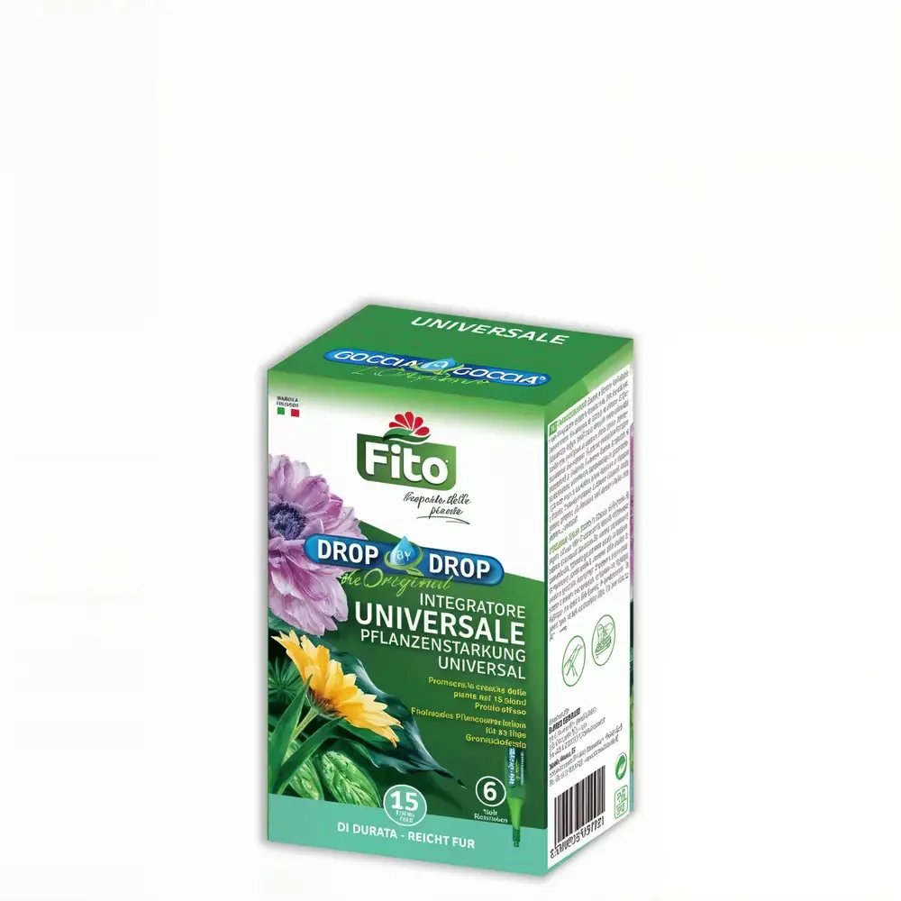 Flaconcini monodose Fito Goccia a Goccia Universale per tutte le piante.