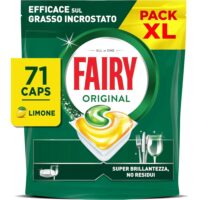 Confezione di capsule Fairy Tutto in 1 Original per lavastoviglie.