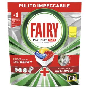 Flacone di detersivo piatti Fairy Original, formula ultra-concentrata sgrassante.