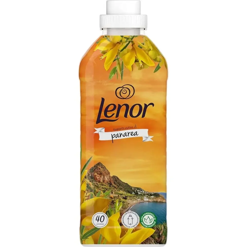 Lenor Ammorbidente Panarea - Ispirazione Mediterranea - Freschezza Marina Intensa - Morbidezza Premium - 40 Lavaggi - immagine 2