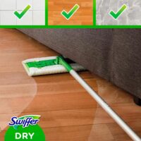 Swiffer Panni Catturapolvere - Ricambi per Scopa - Cattura Polvere, Peli e Capelli - Con Fibre Riciclate - Pulizia Veloce e Semplice - immagine 4