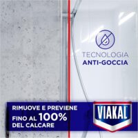 Viakal Spray Anticalcare Regolare - Scioglie il Calcare - Azione Anti-Ritorno - Brillantezza Immediata - Ideale per Docce e Rubinetteria - immagine 5