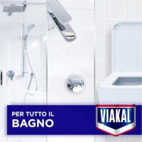 Viakal Spray Anticalcare Regolare - Scioglie il Calcare - Azione Anti-Ritorno - Brillantezza Immediata - Ideale per Docce e Rubinetteria - immagine 6