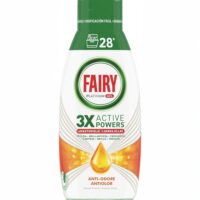 Fairy Detersivo Gel Lavastoviglie - Azione Anti-Odore - Dosaggio Flessibile - Pulito Brillante e Freschezza Intensa - Potere Sgrassante - immagine 2