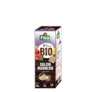 Flacone di integratore minerale Fito a base di Calcio e Magnesio per piante.