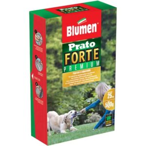 Confezione da 500 grammi di sementi Blumen Prato Forte Premium.