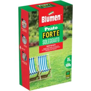 Confezione di sementi per prato Blumen linea Forte e Soleggiato per giardinaggio.