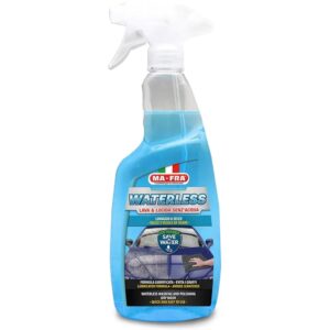 Flacone di MA-FRA Waterless, detergente per il lavaggio auto senz'acqua.