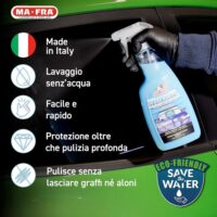MA-FRA Waterless 750ml - Lavaggio Auto Senza Acqua - Pulisce e Lucida in un Solo Gesto - Formula Antigraffio Ecologica - Protezione Carrozzeria - immagine 4