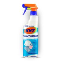 Flacone spray di KH-7 Smacchiatore specifico per macchie difficili su abbigliamento e biancheria.
