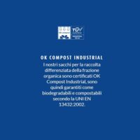 Domopak Spazzy Saccoverde -  Sacchi Umido 20L - 100% Biodegradabili e Compostabili - Con Manici - Trasparenti e Resistenti - immagine 4