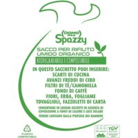 Domopak Spazzy Saccoverde 20L - Sacchi Umido 100% Biodegradabili - Trasparente con Manici - Formato Casalingo - Alta Resistenza - immagine 4