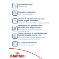 Rhütten Via Muffa 5?kg Sbiancante Antimuffa Murale & Pavimenti - immagine 2