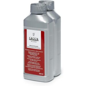 Flacone di decalcificante originale Gaggia per macchine da caffè automatiche e manuali.