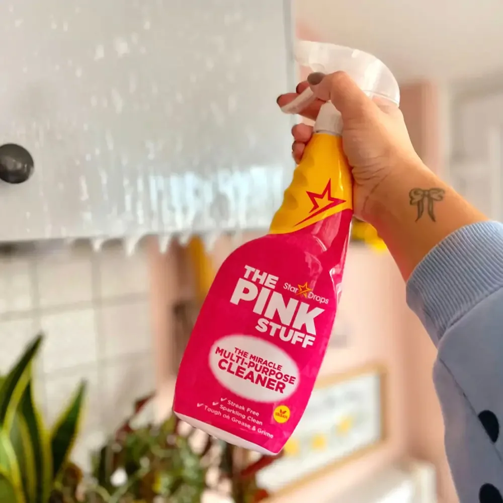 The Pink Stuff Multi-Purpose Cleaner – Spray Detergente Multiuso 750ml – Ideale per Cucina, Bagno e Superfici Lavabili – Azione Rapida e Brillantezza Duratura - immagine 4