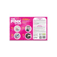 The Pink Stuff Scrubber Kit – Spazzola Elettrica per Pulizie – Include 4 Testine Intercambiabili – Rimuove lo Sporco Ostinato Senza Fatica – Ideale per Casa e Fuga - immagine 2