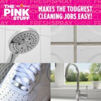The Pink Stuff Scrubber Kit – Spazzola Elettrica per Pulizie – Include 4 Testine Intercambiabili – Rimuove lo Sporco Ostinato Senza Fatica – Ideale per Casa e Fuga - immagine 4