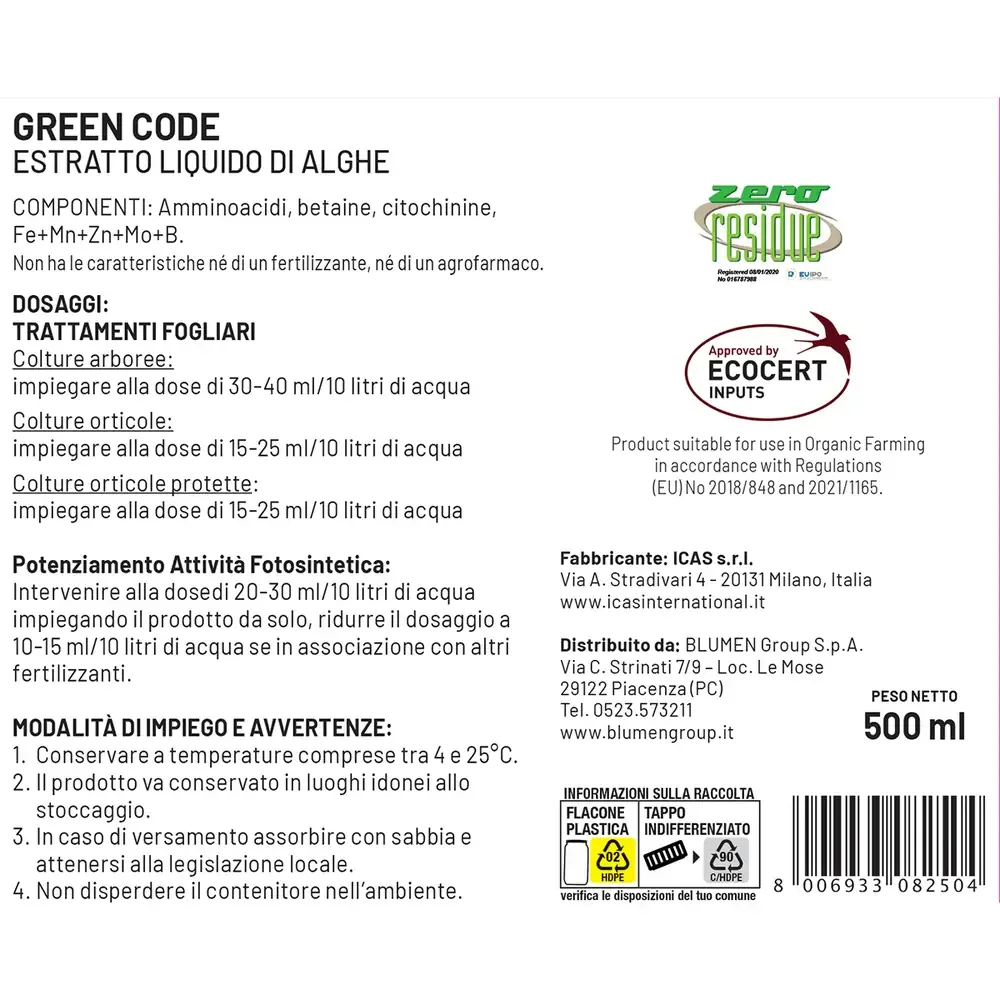 Fito Pro – Green Code – 500 Ml - immagine 2