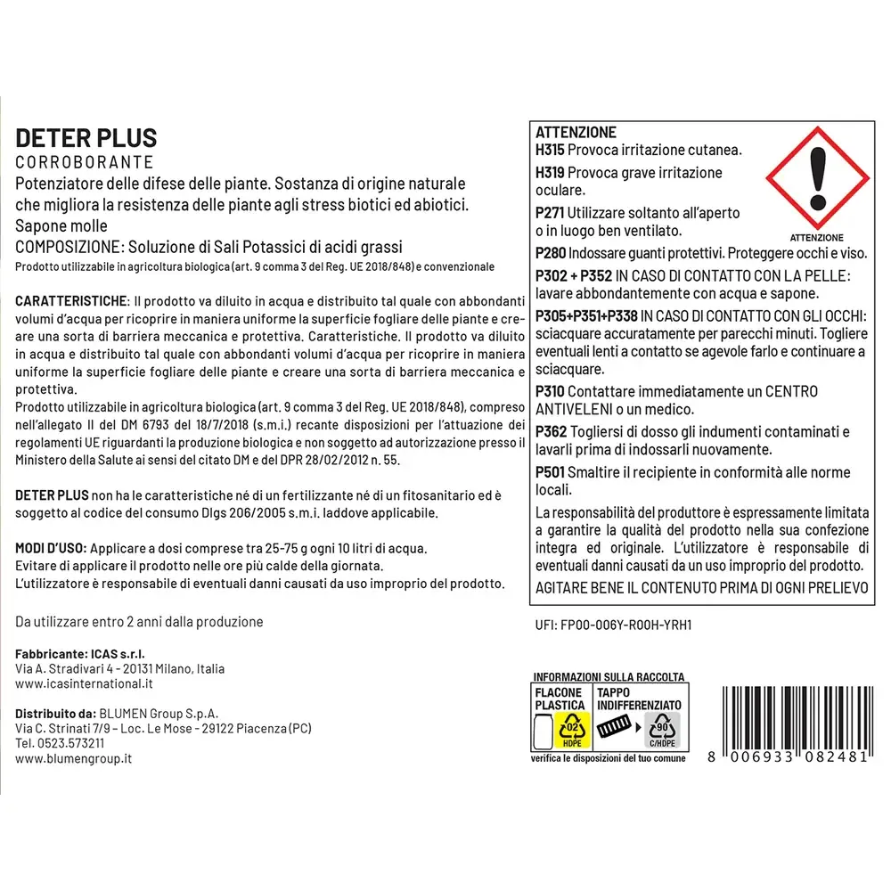 Fito Pro – Deter Plus – 1 Litro - immagine 2