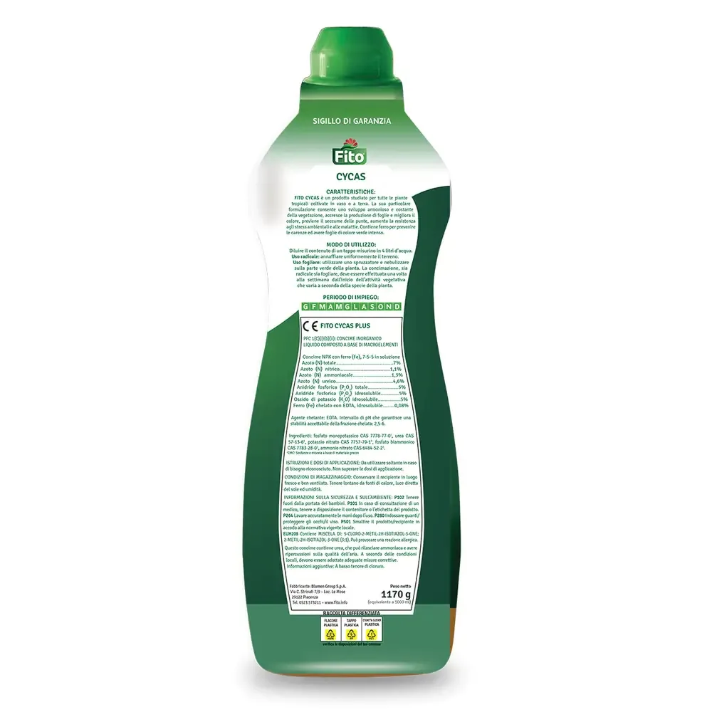 Fito – Concime Cycas e Palme – 1 Litro - immagine 2