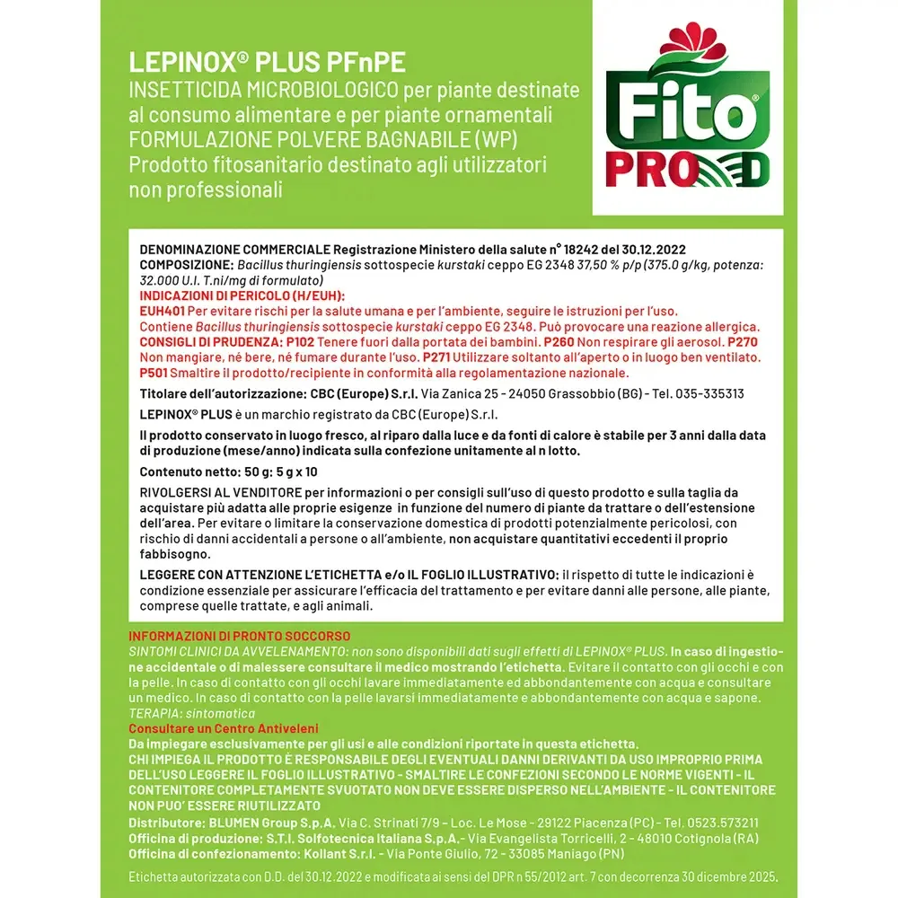Fito – Bacillus Thuringensis - immagine 3