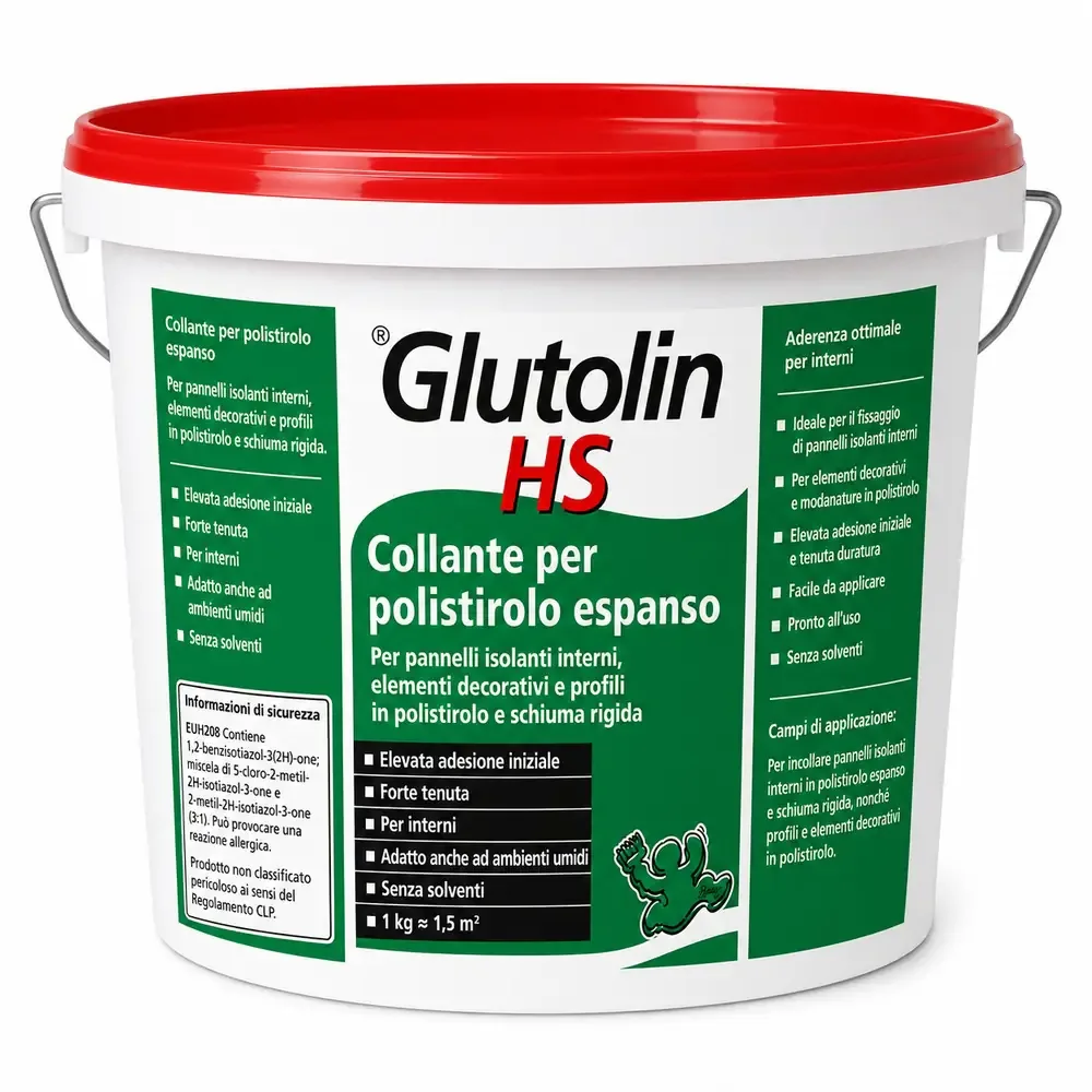 Glutolin – Colla per Polistirolo – 8 Kg - immagine 2