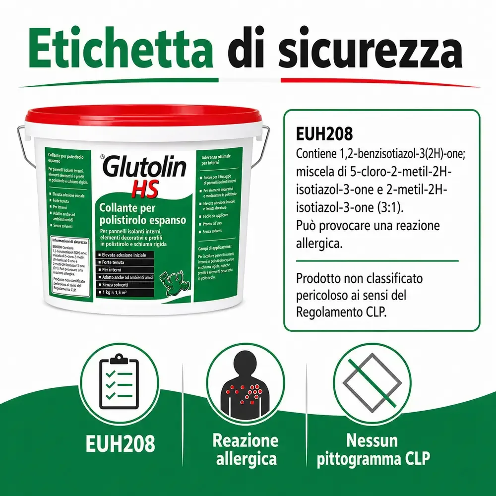 Glutolin – Colla per Polistirolo – 8 Kg - immagine 4