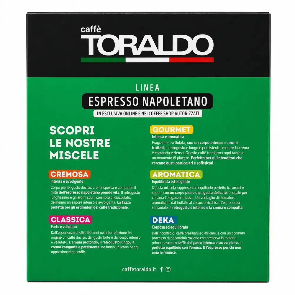 Caffè Toraldo Miscela Classica – Capsule Compatibili Espresso Point – Espresso Bilanciato e Aromatico per Tutti i Giorni - immagine 3