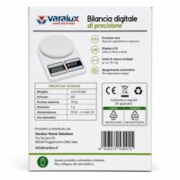 Varalux – Bilancia Cucina - Digitale - Bianca - Max 10kg - immagine 2