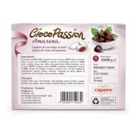 Confetti Crispo – CiocoPassion Amarena 1 kg – Cioccolato al Latte Ripieno di Crema all’Amarena, Perfetti per Eventi e Bomboniere Speciali - immagine 2