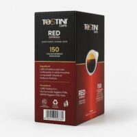 Tostini Caffè Espresso Red –  Cialde – Miscela Robusta e Arabica con Note di Cacao e Cioccolato Fondente, Cialde Caffè Monodose in Carta Filtro Made in Italy - immagine 3