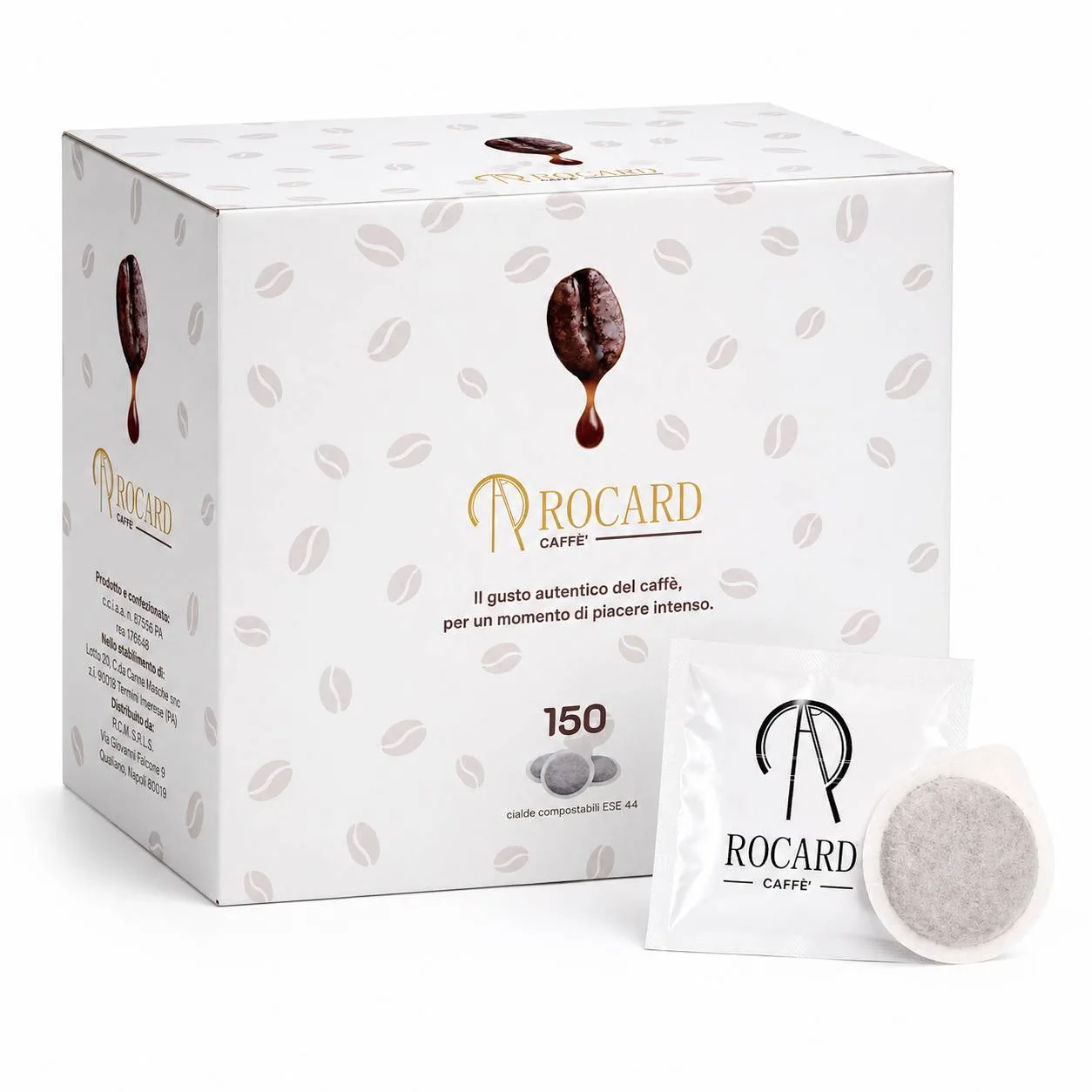 22680-jpg.webp Caffè Rocard® – Cialde – Miscela Classica - Il gusto autentico del vero espresso italiano - immagine 1