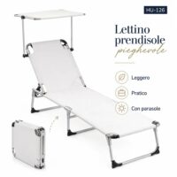 Set Lettini Prendisole – 2 Blu - 1 Ecru – 1 Bianco - immagine 5