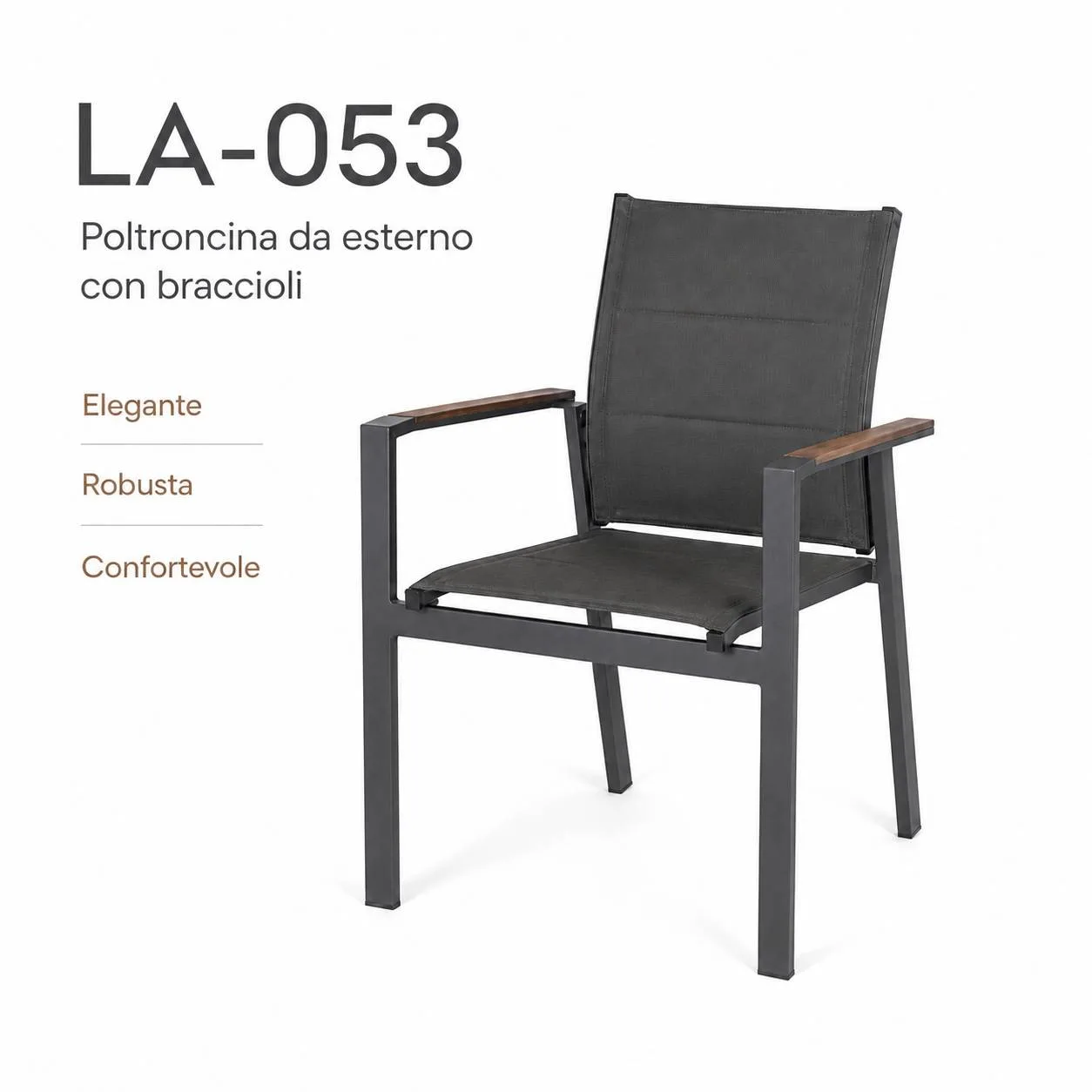 22707-jpg.webp Poltrona Polywood Antracite – Seduta Imbottita Comfort - immagine 1