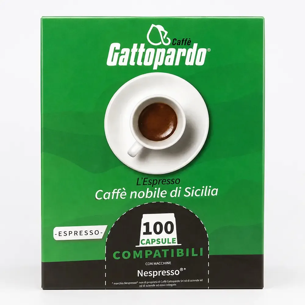 Caffè Toda Gattopardo – Capsule Compatibili Nespresso – Miscela Decaffeinata dal Gusto Pieno e Delicato - immagine 2