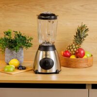 Blender 1,5L 850W Eurolamp | Acciaio Inox – 6 Velocità + Tritatutto - immagine 5