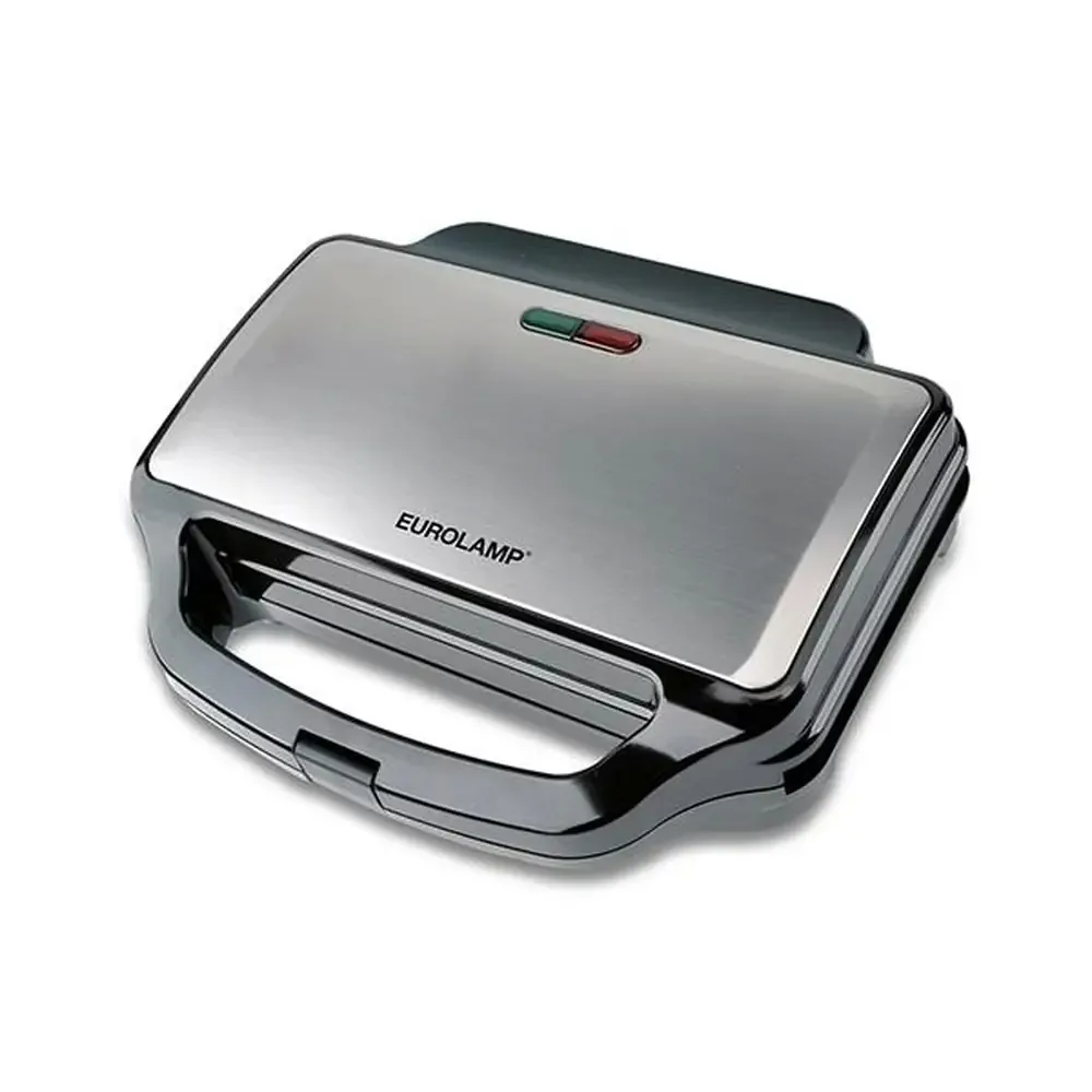 22898-jpg.webp Tostiera Eurolamp 900W per 2 Toast | Piastre Grill Rimovibili Antiaderenti - immagine 1