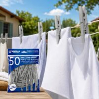 50 Mollette Grigie Bucato Varalux – Super Resistenti Antivento Antimacchia - immagine 8