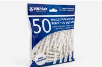 50 Mollette Bianche Bucato Varalux – Super Resistenti Antivento Antimacchia - immagine 2
