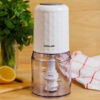 Multicutter Eurolamp 400W | Tritatutto 500ml, 2 Lame Doppie, 2 Velocità – Bianco - immagine 3