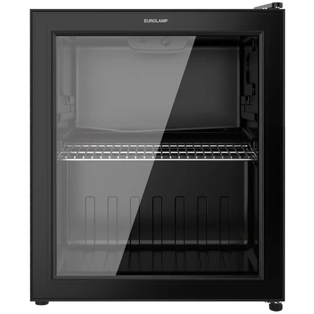 23003-jpg.webp Frigo Bevande Eurolamp 49L | Mini Frigo Nero, LED, Porta Reversibile, Garanzia 10 anni (Compressore) - immagine 1
