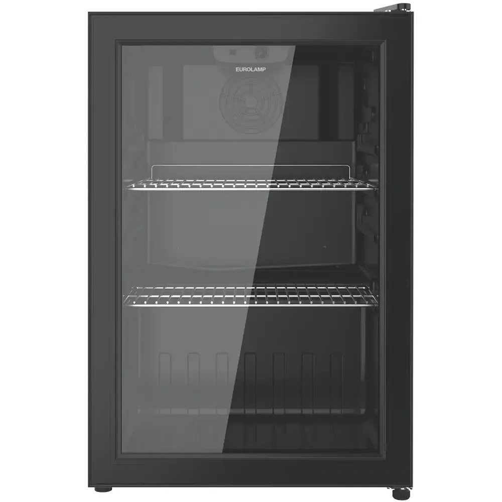23005-jpg.webp Frigo Bevande Eurolamp 69L | Mini Frigo Nero, LED, Porta Reversibile, Garanzia 10 anni (Compressore) - immagine 1