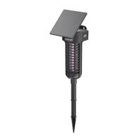 Insetticida Solare da Giardino Eurolamp 4W | LED UV 388nm, Copertura 20m², Batteria 1800mAh
