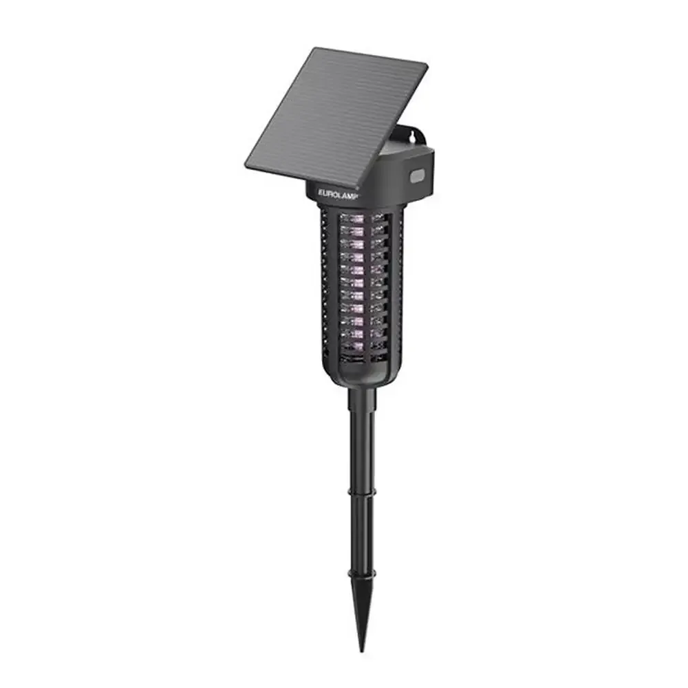 23007-jpg.webp Insetticida Solare da Giardino Eurolamp 4W | LED UV 388nm, Copertura 20m², Batteria 1800mAh - immagine 1