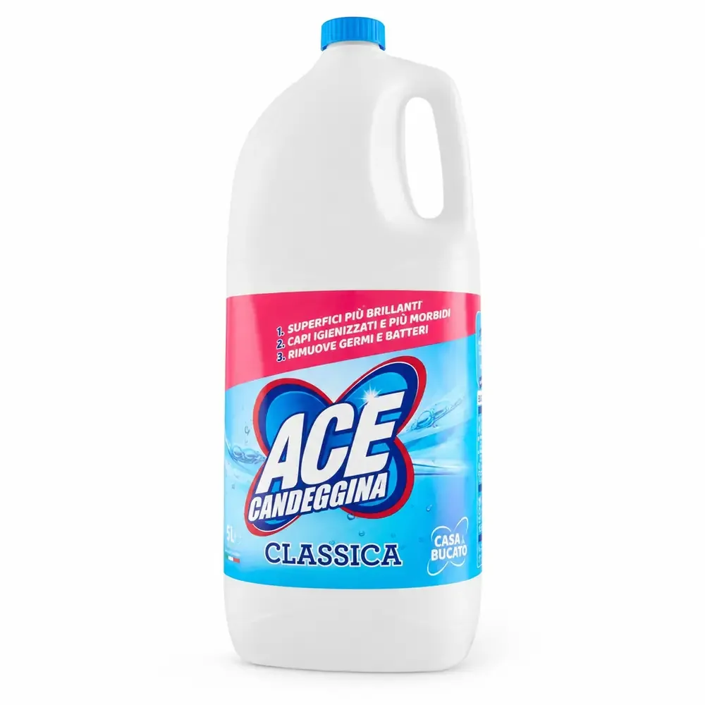 Multipacco 2x Ace Candeggina Classica 5L | Maxi Formato, Igiene Profonda Casa e Bucato, Convenienza Professionale - immagine 2