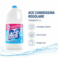 Multipacco 2x Ace Candeggina Classica 5L | Maxi Formato, Igiene Profonda Casa e Bucato, Convenienza Professionale - immagine 4