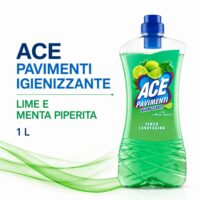 Multipacco 8x Ace Pavimenti Lime e Menta | Igienizzante Energizzante, Azione Sgrassante, Freschezza Intensa, Formato Scorta - immagine 8